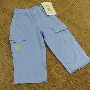 *NWT* Carter's blue frog pants 18mos